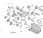 Kenmore 2537694561 ice maker installation parts kit no. 8082 diagram