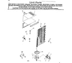 Kenmore 2538132242 unit parts diagram