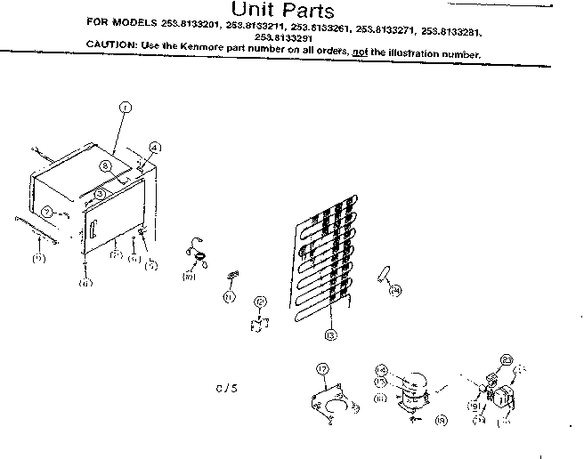 Unit parts