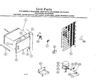 Kenmore 2538133212 unit parts diagram