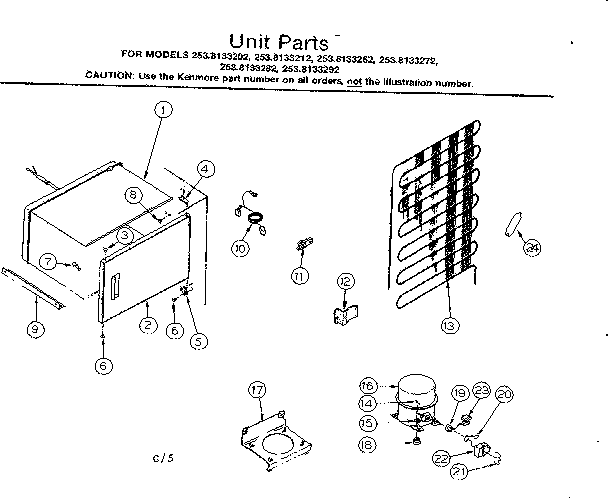 Unit parts