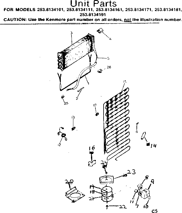 Unit parts