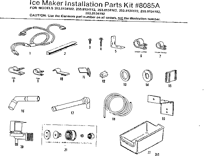 Ice maker installation