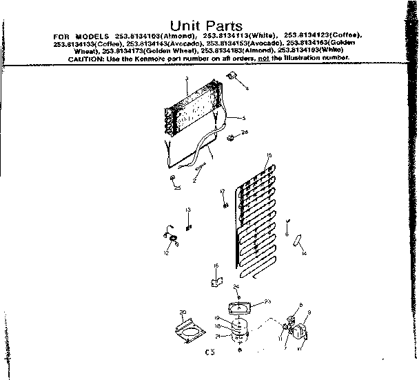 UNIT PARTS