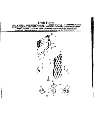 Unit parts