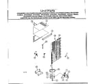 Kenmore 2538134212 unit parts diagram