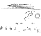 Kenmore 2538136290 ice maker parts diagram