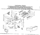 Kenmore 2538136260 icemaker parts diagram