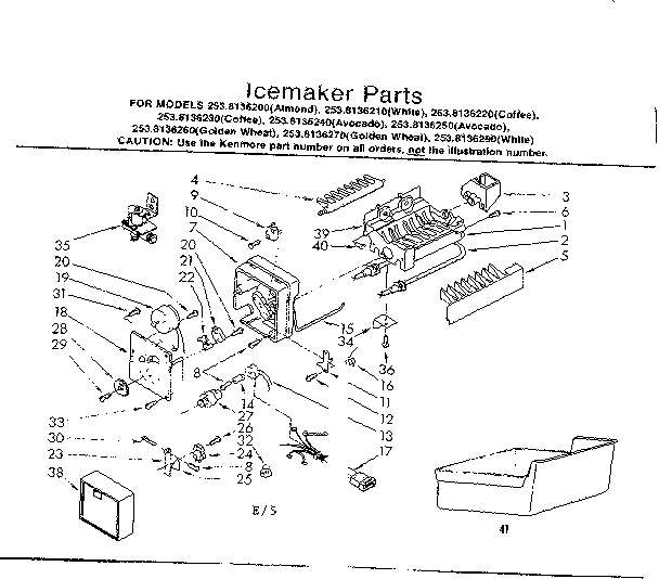 Icemaker parts