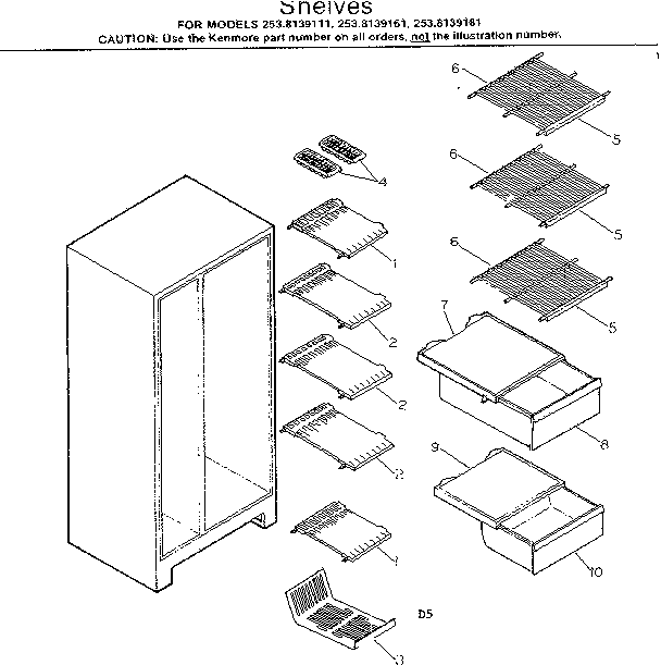 Shelves