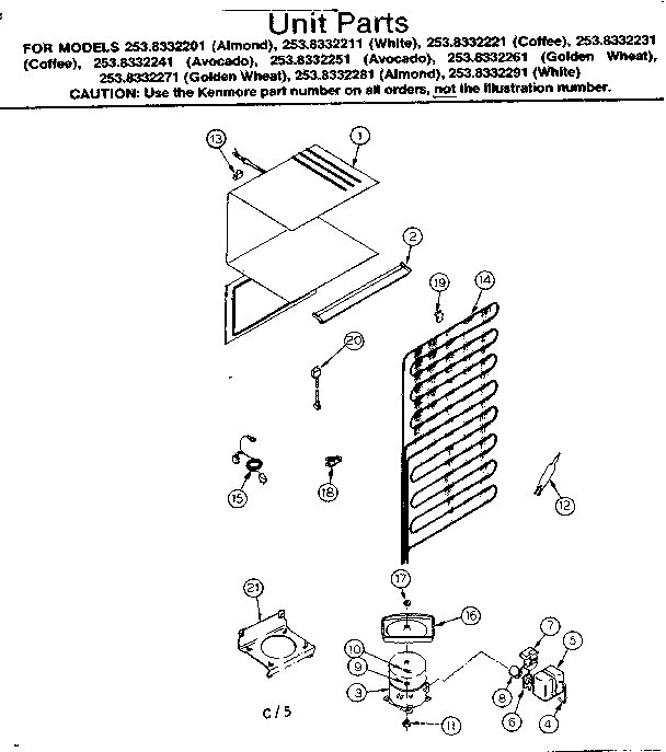 Unit parts