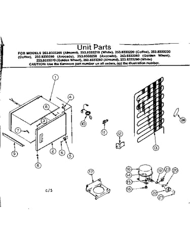 Unit parts
