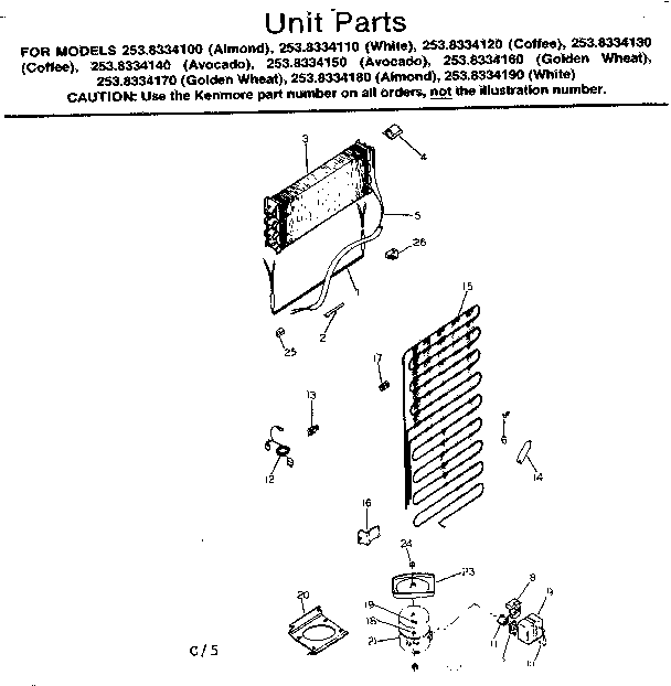Unit parts