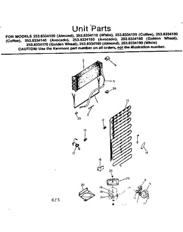 Unit parts