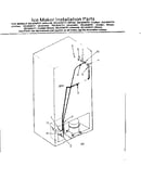 Ice maker installation parts