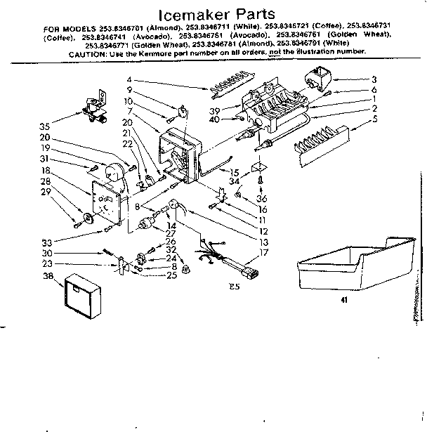 ICEMAKER PARTS