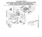 Kenmore 2538346751 icemaker parts diagram