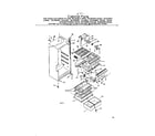 Kenmore 2538348290 cabinet parts diagram