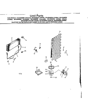 Unit parts
