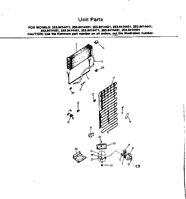Unit parts