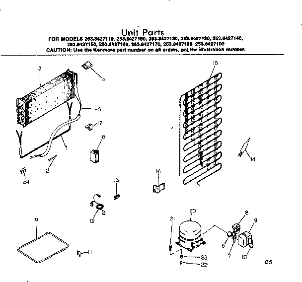 Unit parts