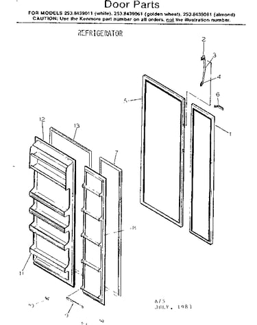 Door parts