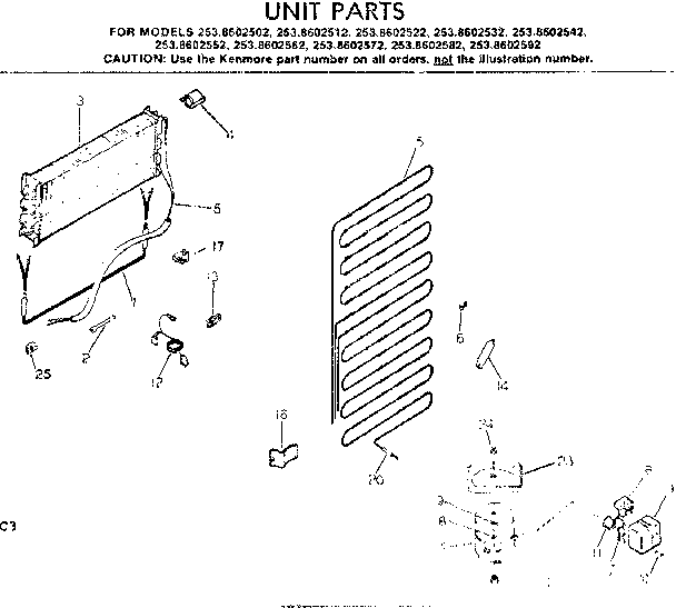 Unit parts