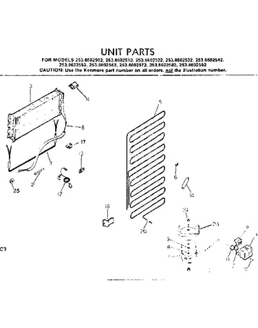 Unit parts