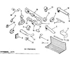 Kenmore 2538604580 ice maker installation parts kit diagram