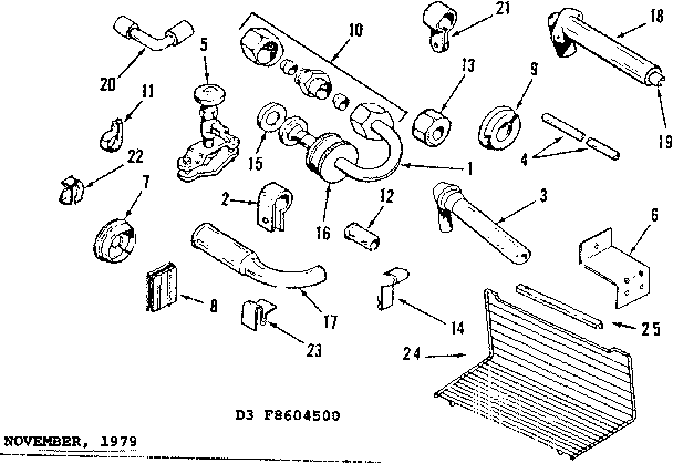 ICE MAKER INSTALLATION PARTS KIT
