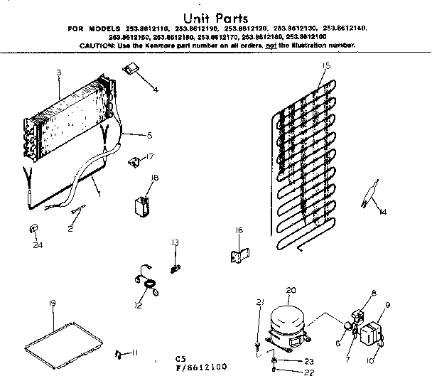 Unit parts