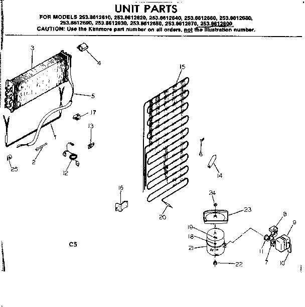 Unit parts