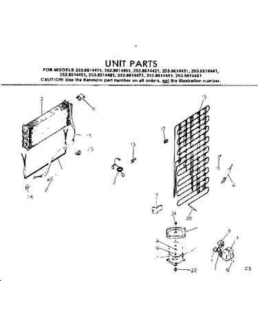 Unit parts