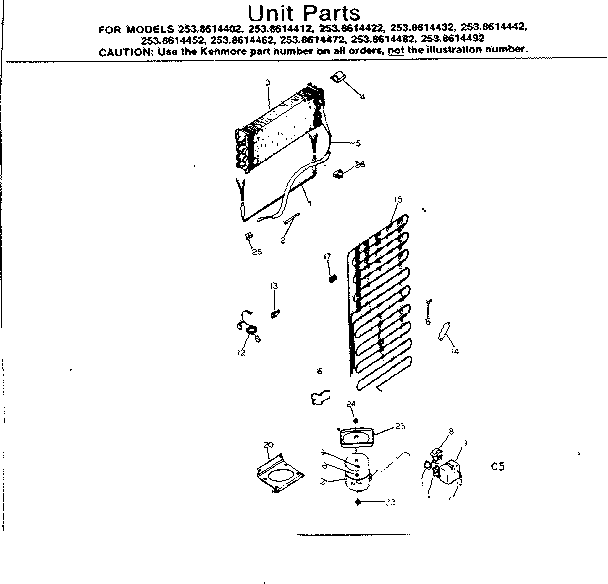 Unit parts