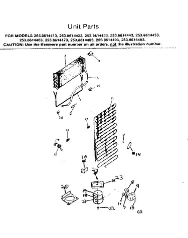 Unit parts