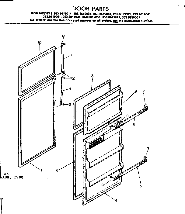 Door parts