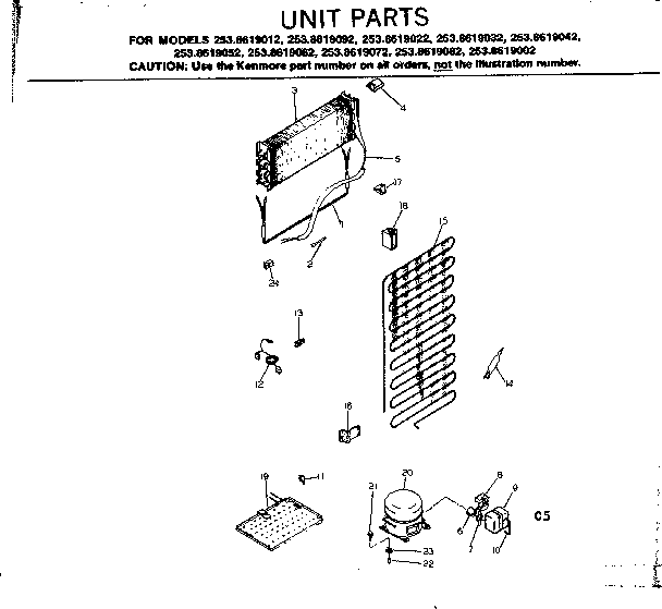Unit parts