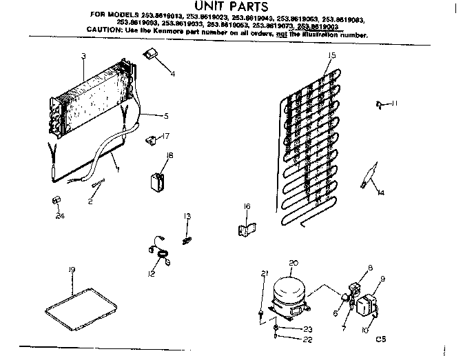 Unit parts