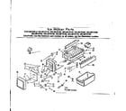 Kenmore 2538619160 ice maker parts diagram