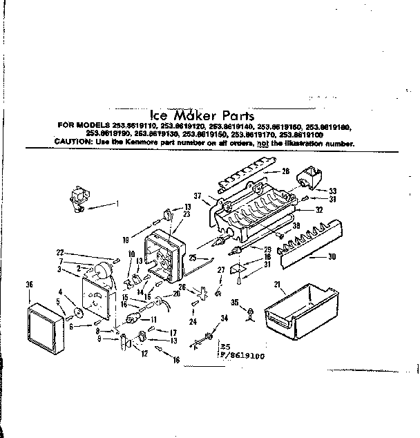 ICE MAKER PARTS