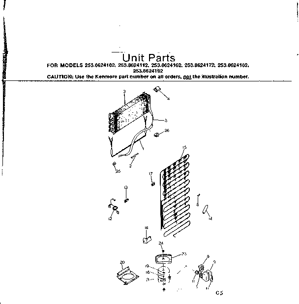 Unit parts