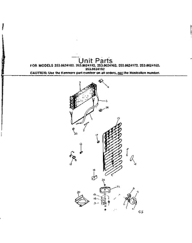 Unit parts