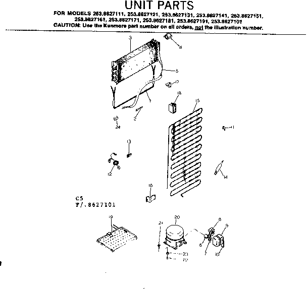 Unit parts