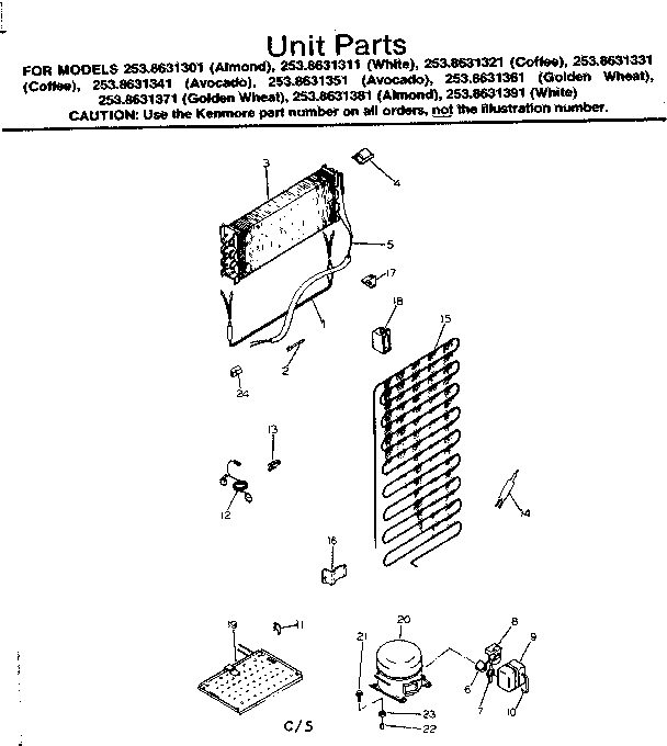 Unit parts