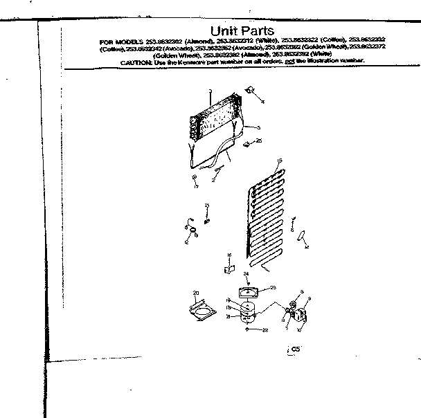 Unit parts