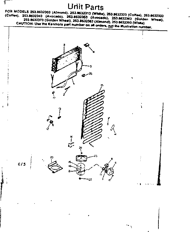 UNIT PARTS