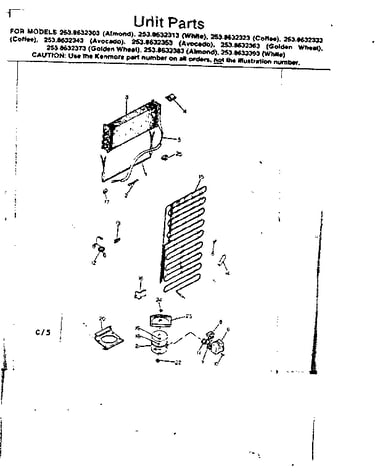 Unit parts