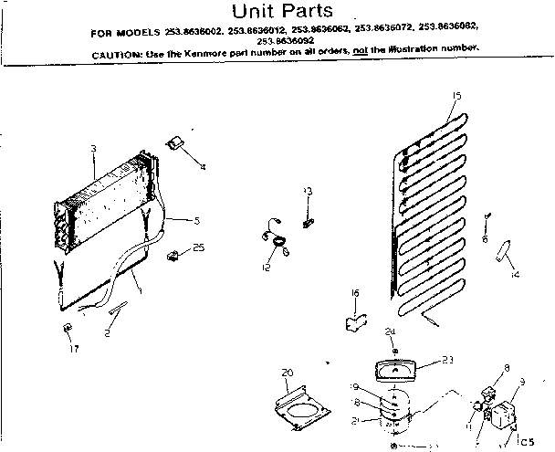 Unit parts