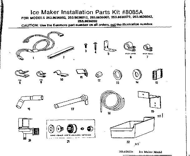 Ice maker installation