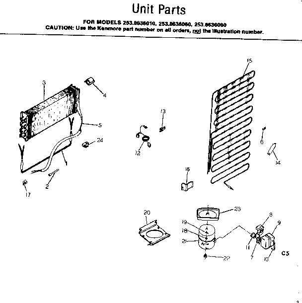 Unit parts